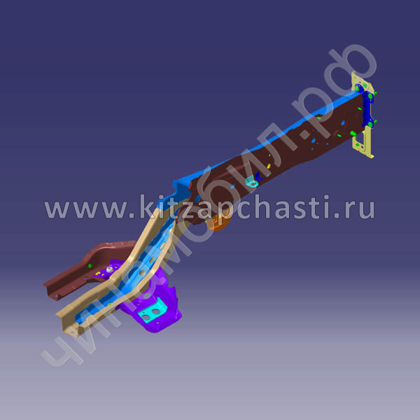 Лонжерон передний правый EXEED LХ FL 501003687AADYJ